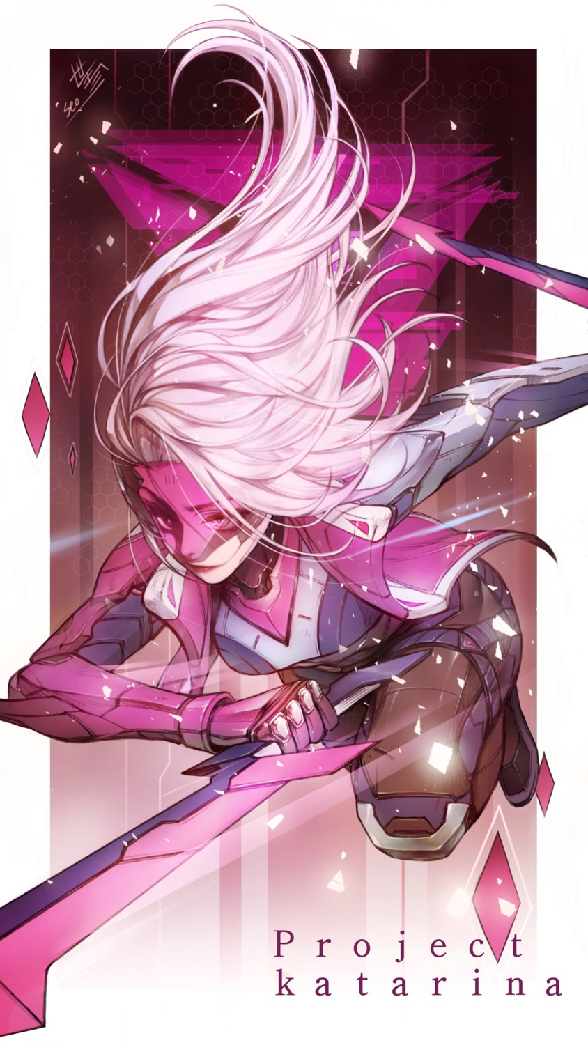 bodysuit, katarina_du_couteau, league_of_legends, seo-love, weapon