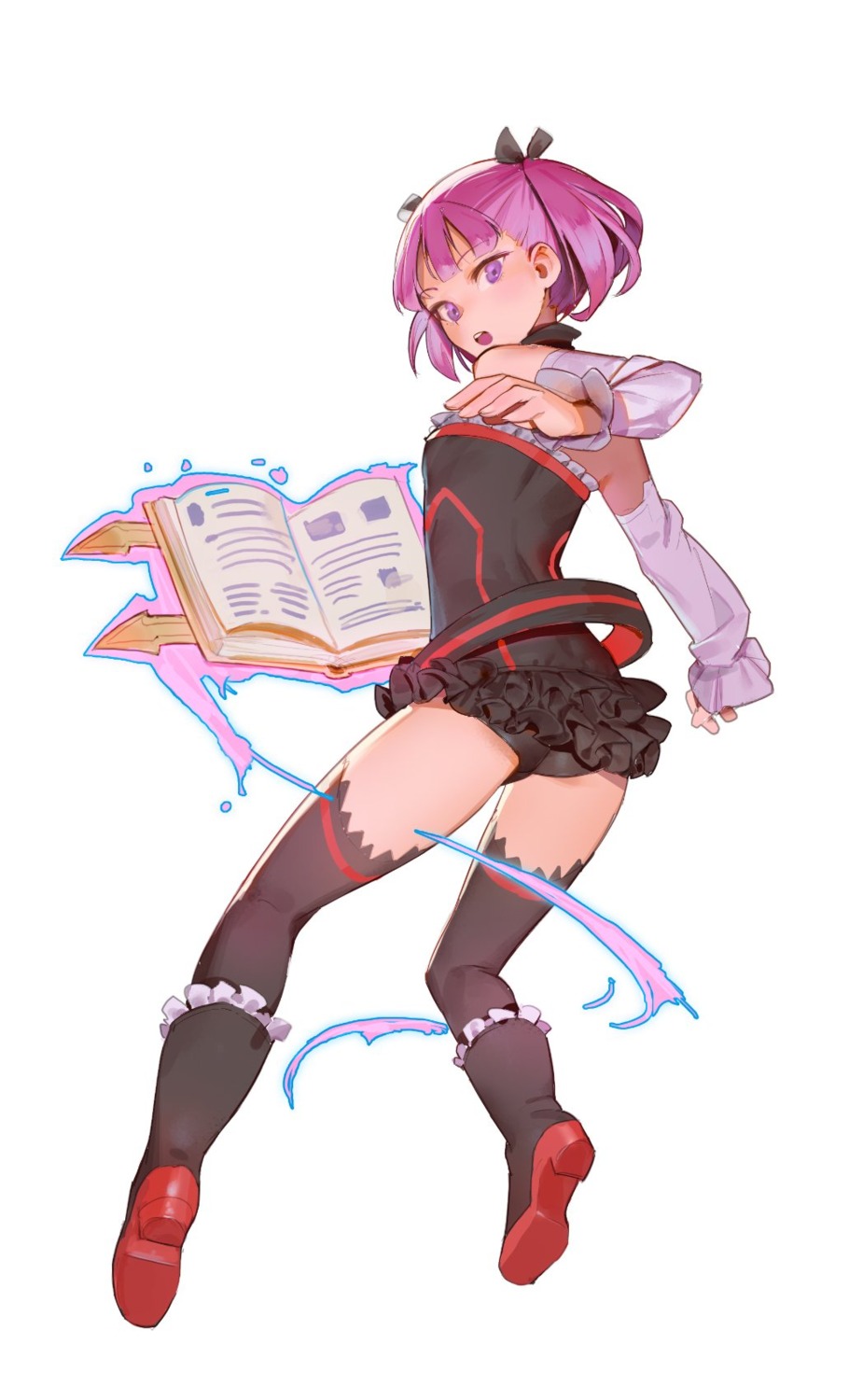ass, fate/grand_order, heels, helena_blavatsky_(fate), hks_(timbougami), pantsu, thighhighs