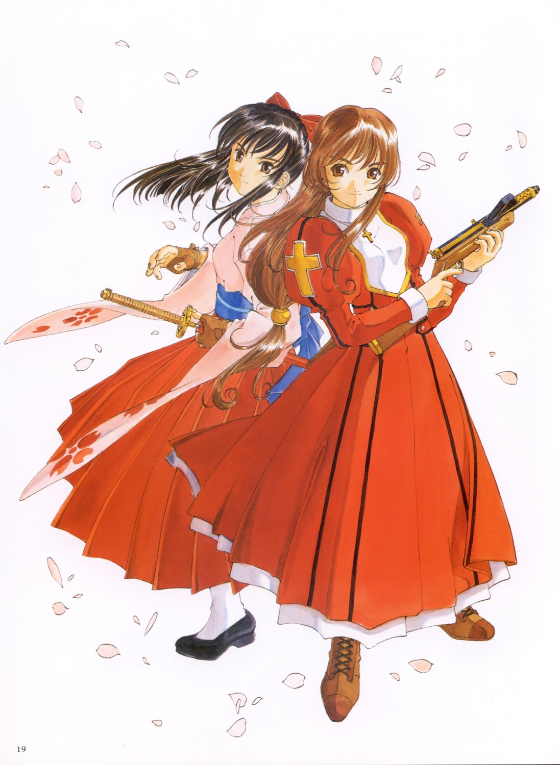 erica_fontaine, sakura_taisen, sakura_taisen_iii, shinguuji_sakura