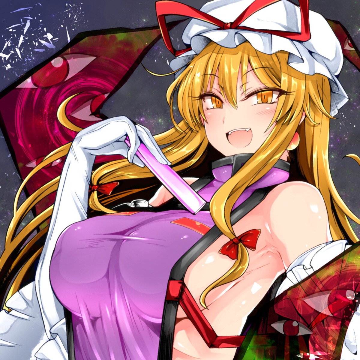 no_bra, roki_(hirokix), touhou, yakumo_yukari