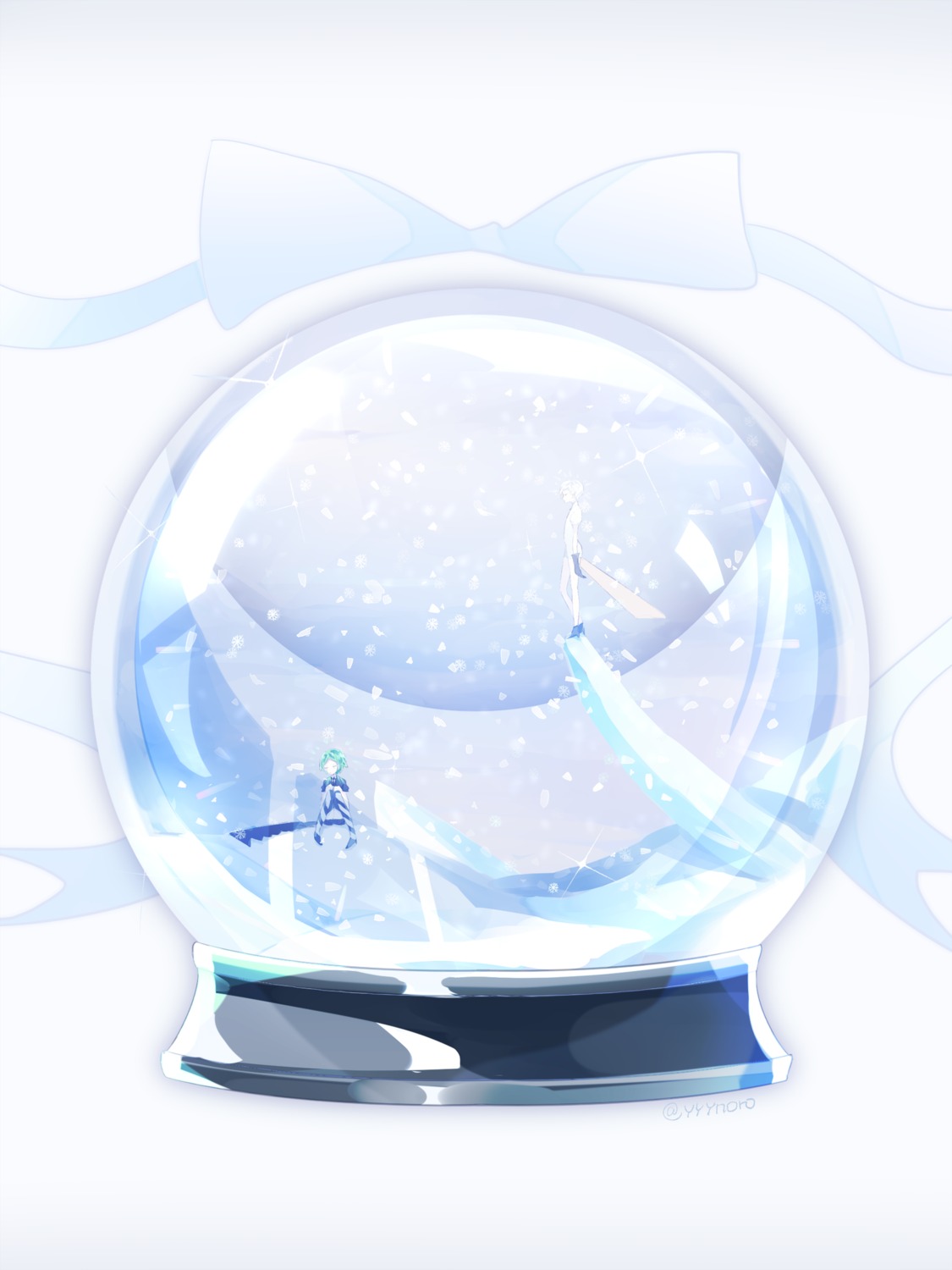 antarcticite, captain_yue, houseki_no_kuni, landscape, phosphophyllite, weapon