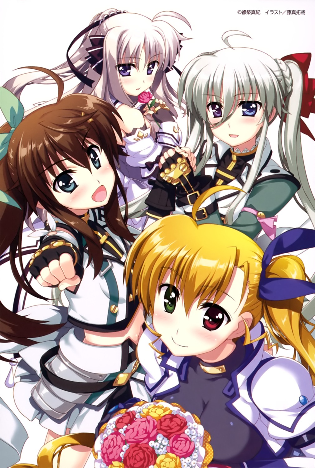armor, einhart_stratos, fujima_takuya, fuuka_reventon, heterochromia, mahou_shoujo_lyrical_nanoha, mahou_shoujo_lyrical_nanoha_vivid, rinne_berlinetta