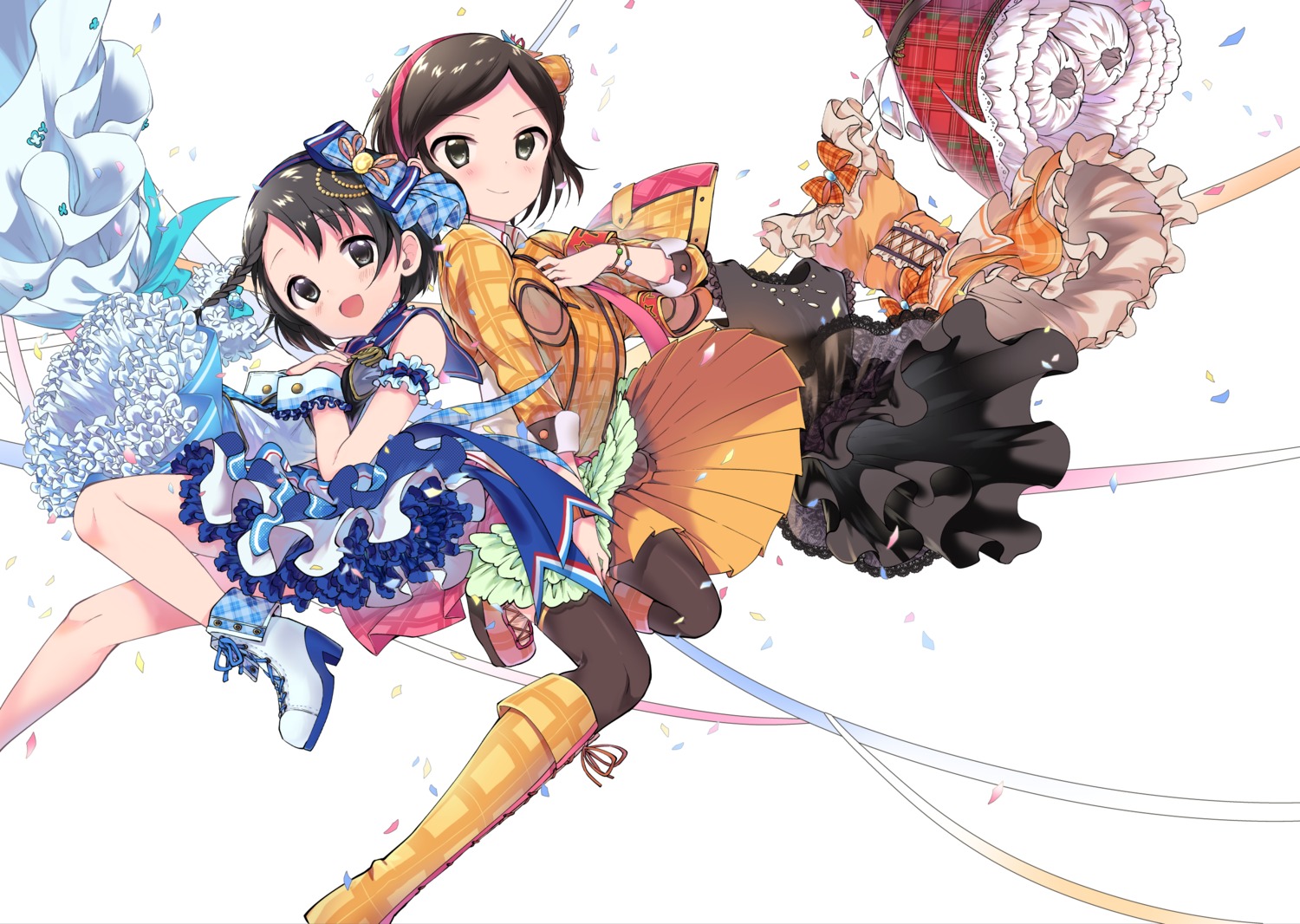 heels, nogiwa_kaede, saejima_kiyomi, sasaki_chie, the_idolm@ster, the_idolm@ster_cinderella_girls, the_idolm@ster_cinderella_girls_starlight_stage, the_idolm@ster_cinderella_girls_u149