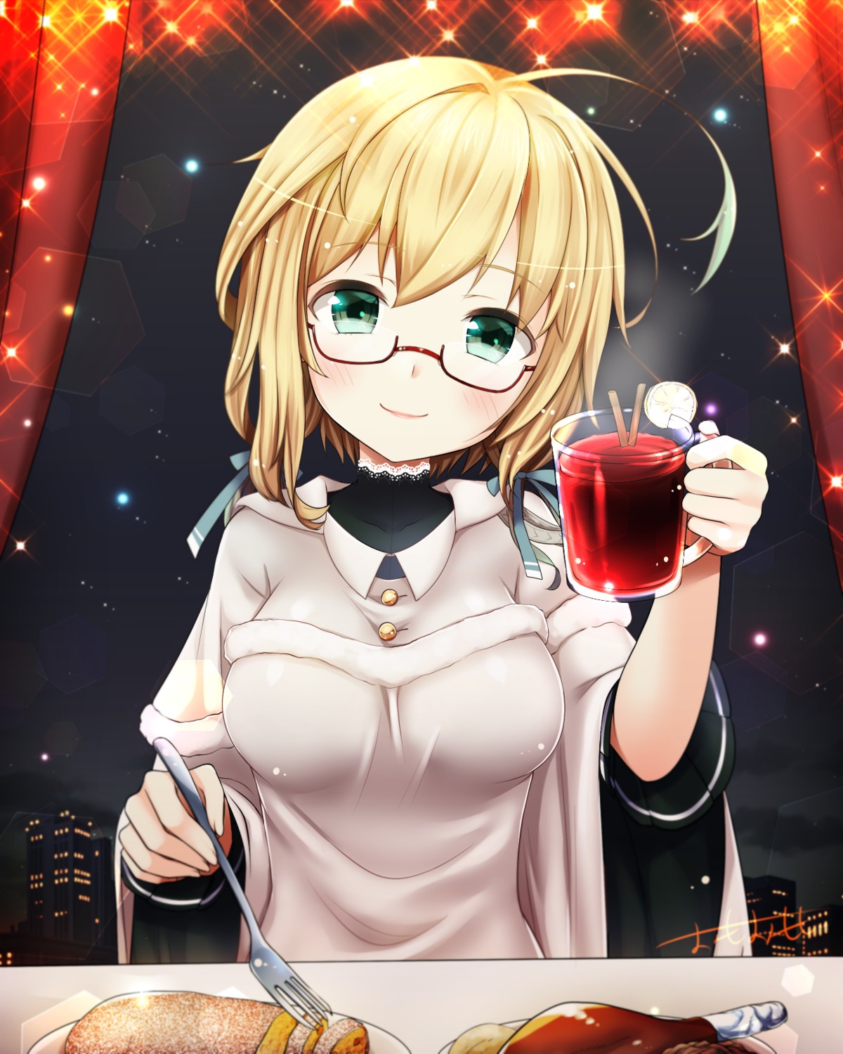 i-8_(kancolle), kantai_collection, megane, omoomomo