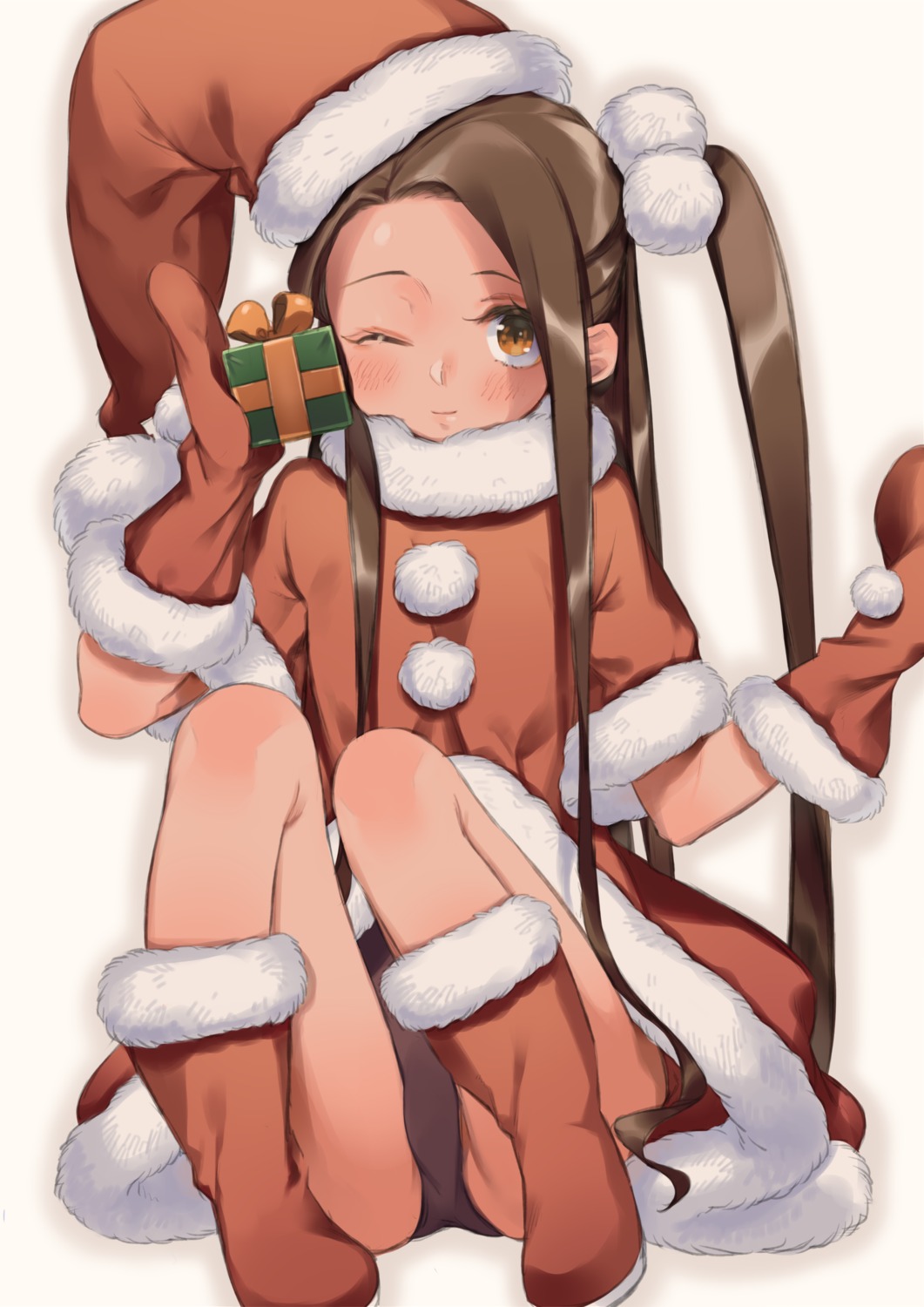 amana_(pocketkey), christmas, leotard