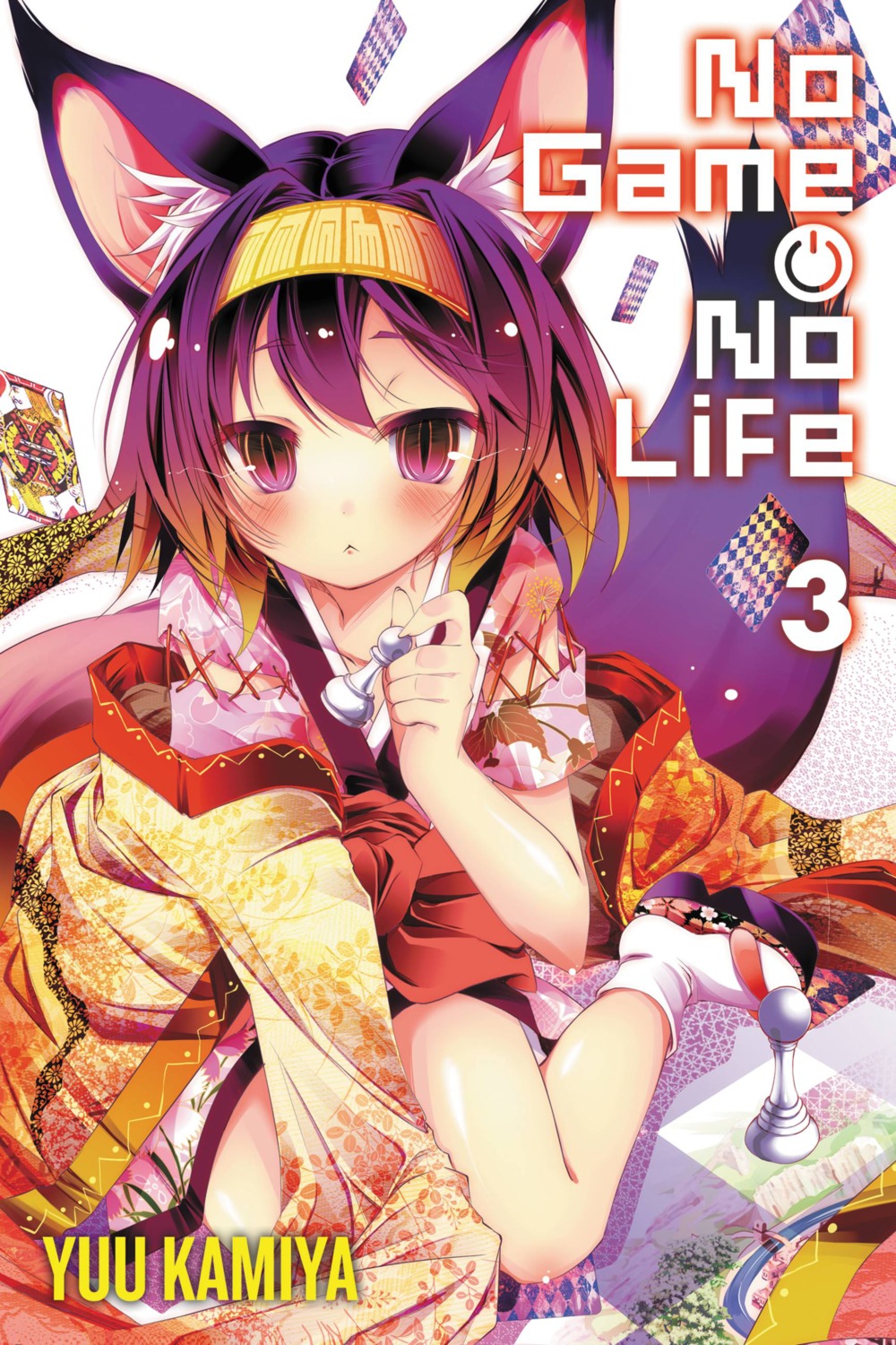 animal_ears, digital_version, hatsuse_izuna, kamiya_yuu, kimono, no_game_no_life, tail