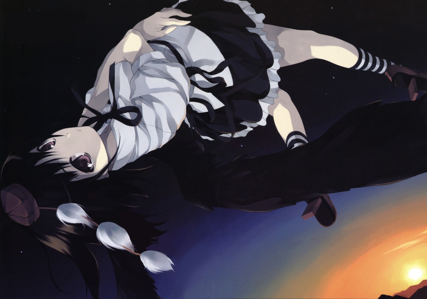 shameimaru_aya, shirota_dai, touhou, wings