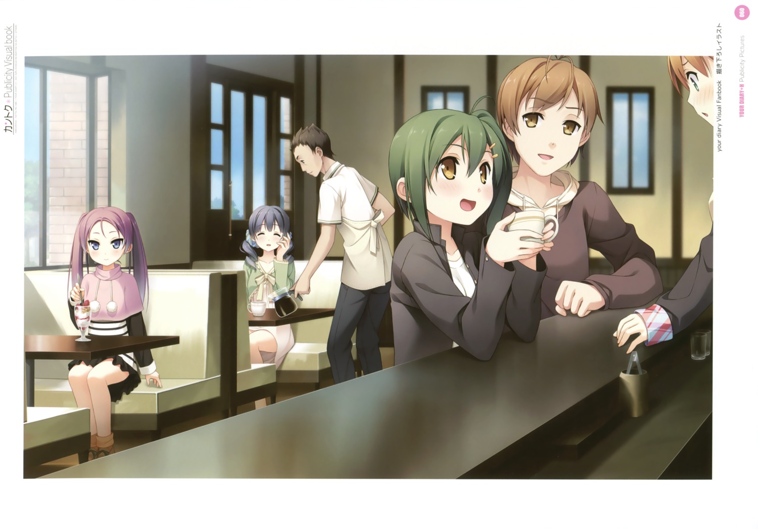 cube, dress, enomoto_kaho, fujimura_natsuki, hirosaki_hibiki, kantoku, minagawa_chitose, minagawa_yuuhi