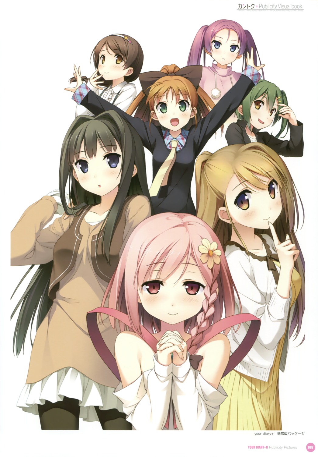 ayase_sayuki, cube, dress, enomoto_kaho, fujimura_natsuki, hirosaki_kanade, ichinose_hotori, kantoku