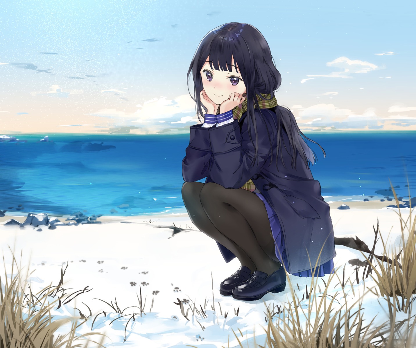 macciatto_(aciel02), pantyhose, seifuku