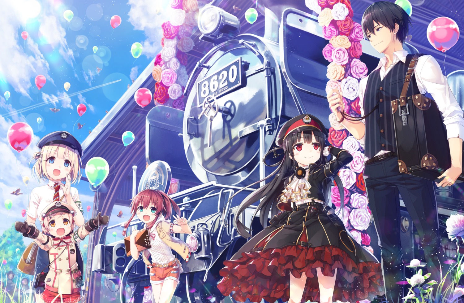 cura, digital_version, hachiroku, hinai_paulette, lose, maitetsu, migita_hibiki, reina_(maitetsu)