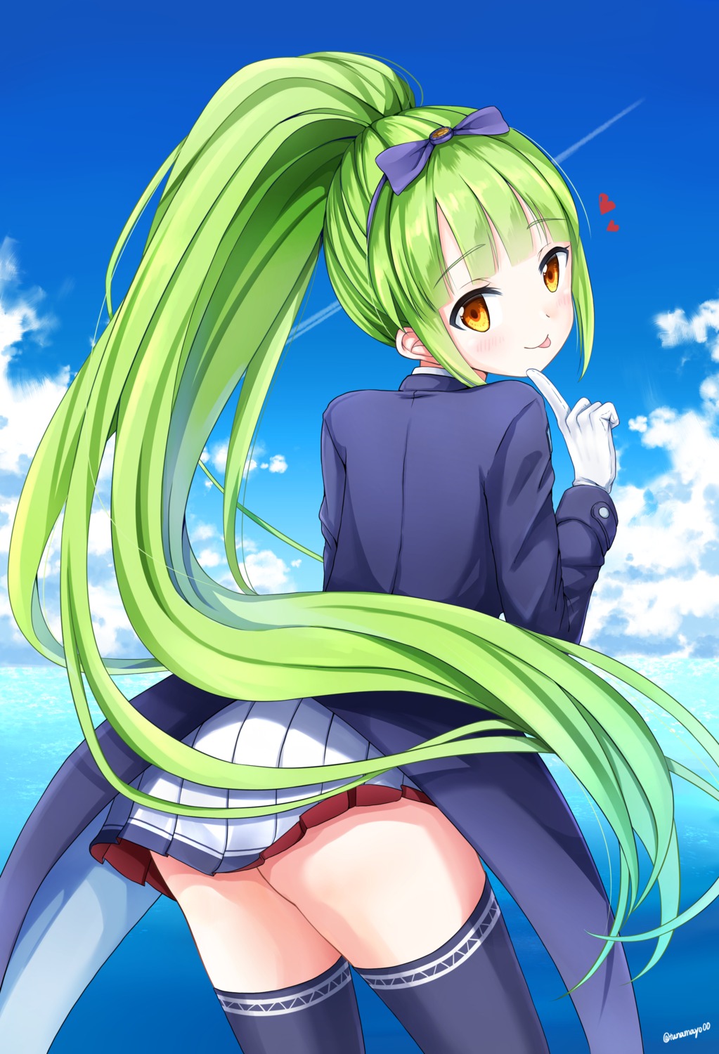 azur_lane, shropshire_(azur_lane), thighhighs, tsunamayo_(flying_cat), uniform