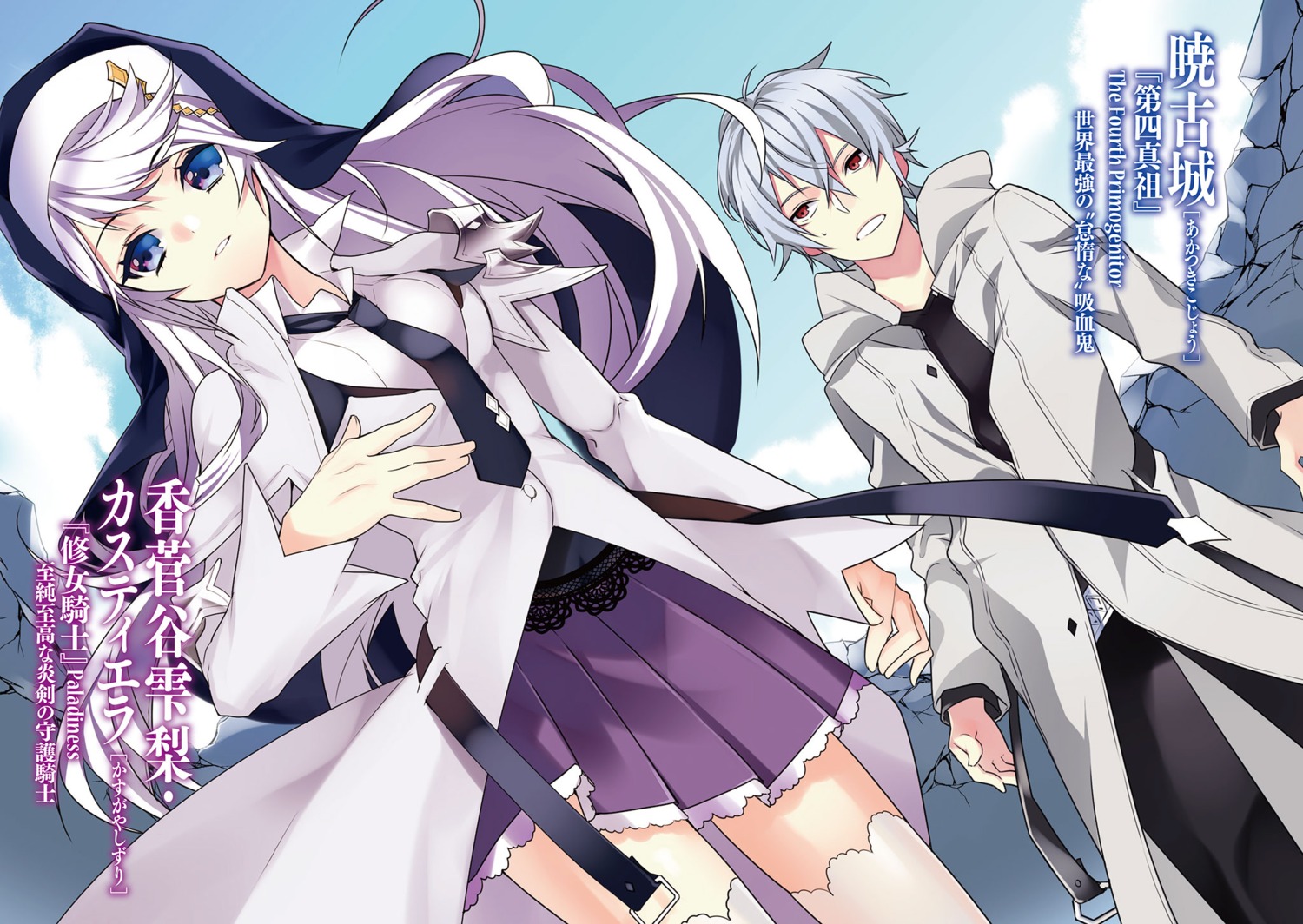 akatsuki_kojou, kasugaya_shizuri_castiella, manyako, nun, strike_the_blood, thighhighs