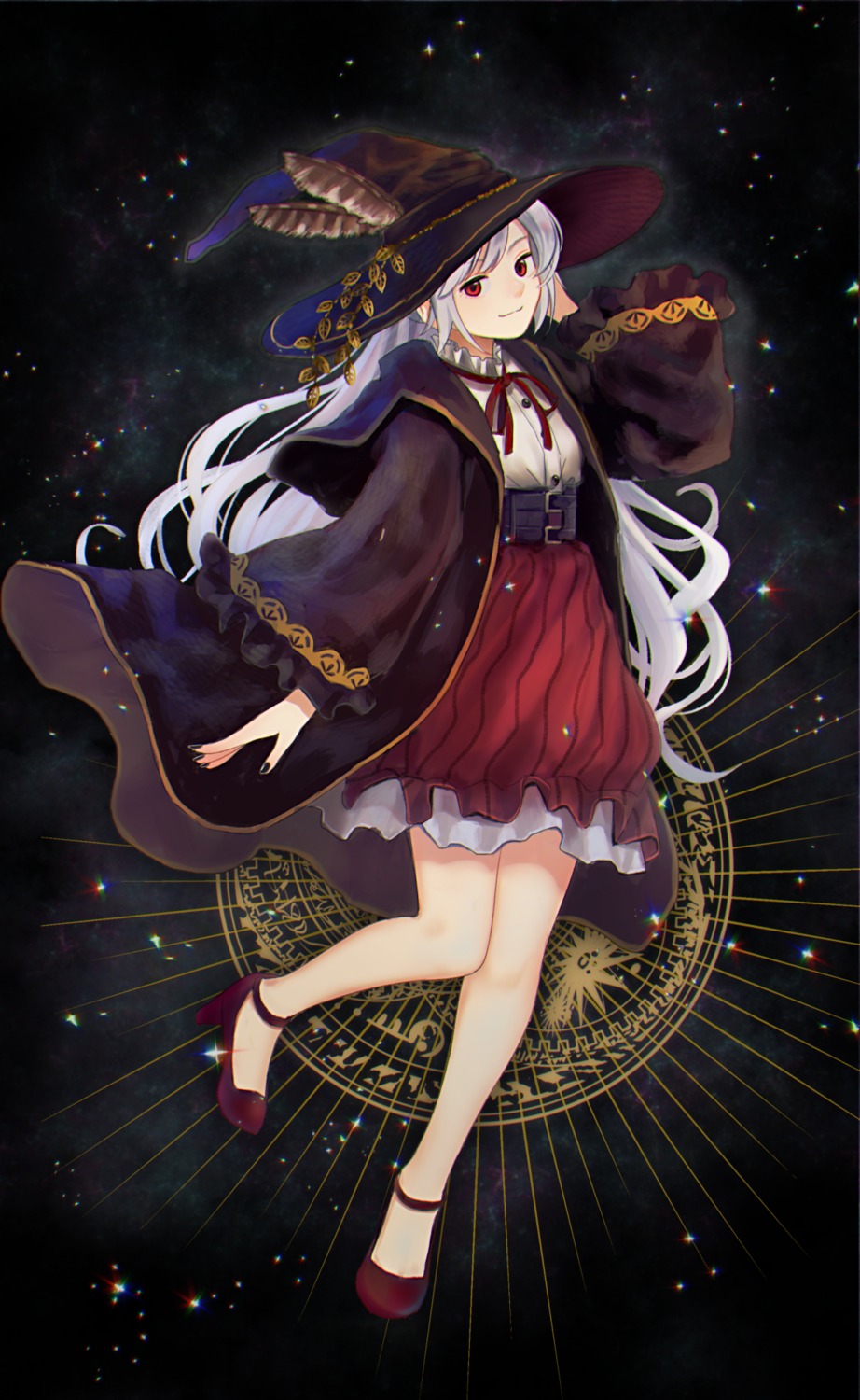 heels, nashigaya_koyomi, witch