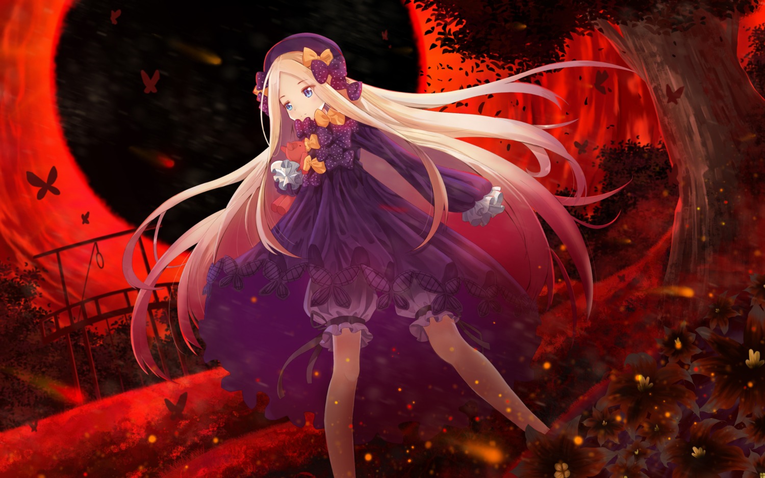 abigail_williams_(fate), bloomers, dress, fate/grand_order, synn032