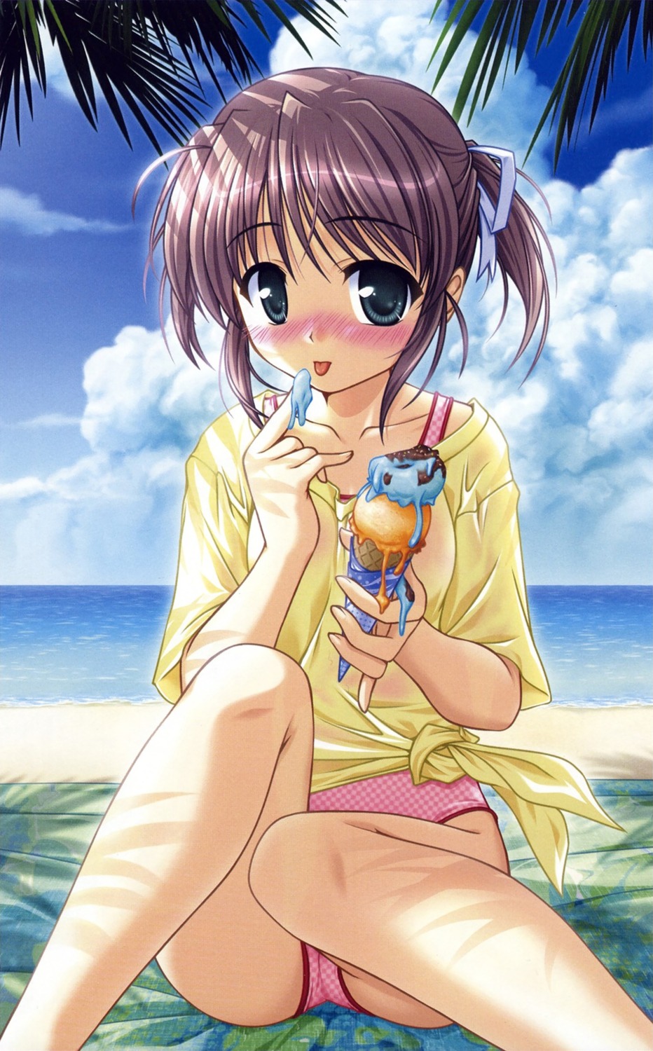asagiri_mai, bekkankou, screening, swimsuits, yoake_mae_yori_ruriiro_na