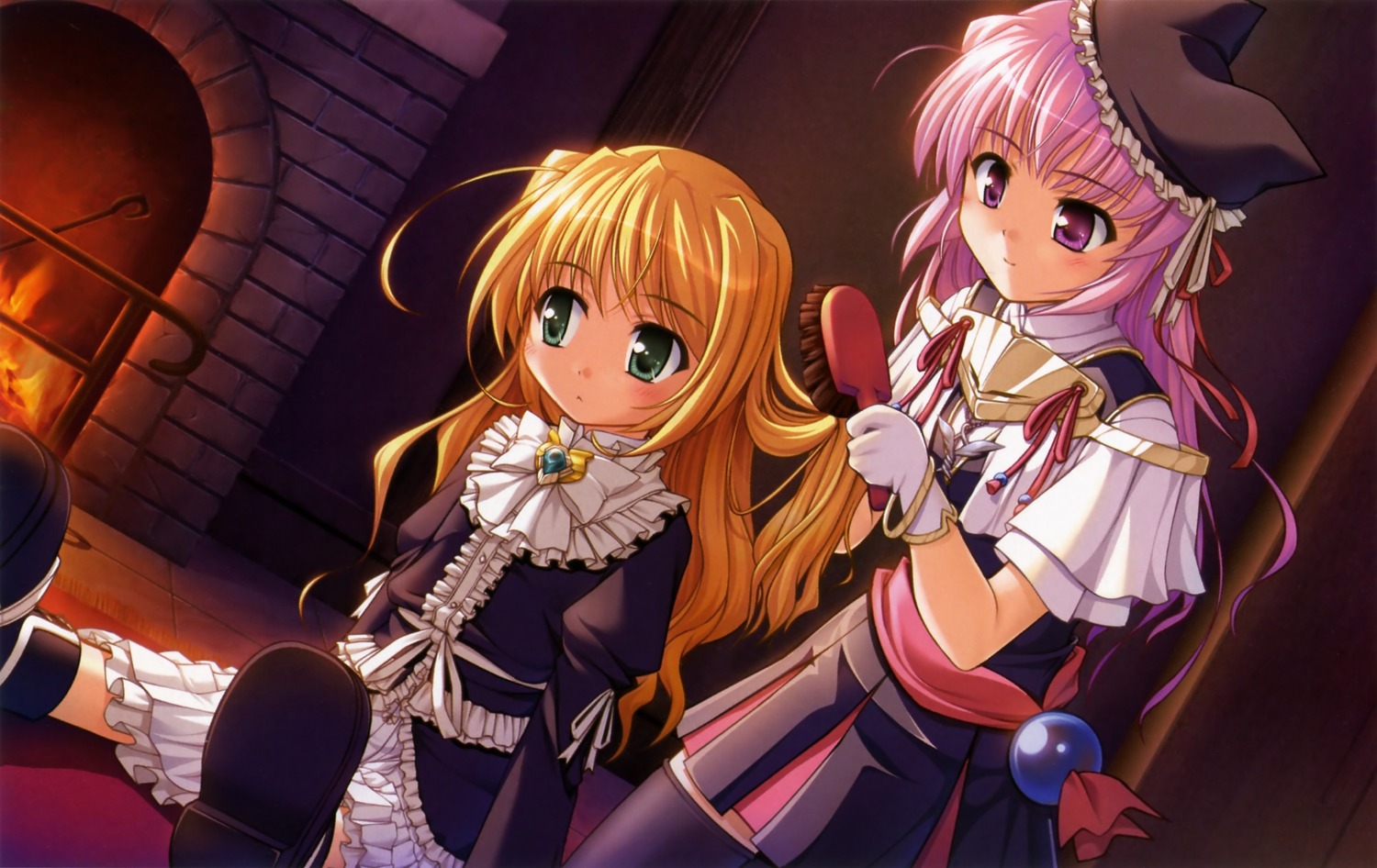 bekkankou, estel_freesia, lolita_fashion, thighhighs, wreathlit_noel, yoake_mae_yori_ruriiro_na