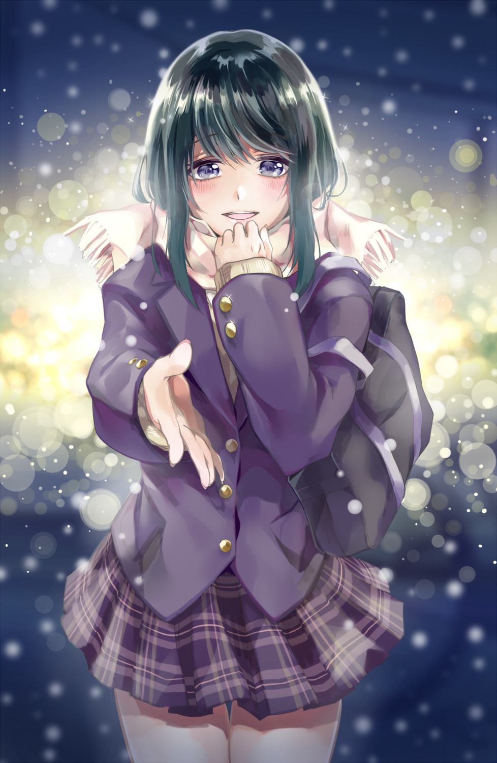 seifuku, sweater, yache