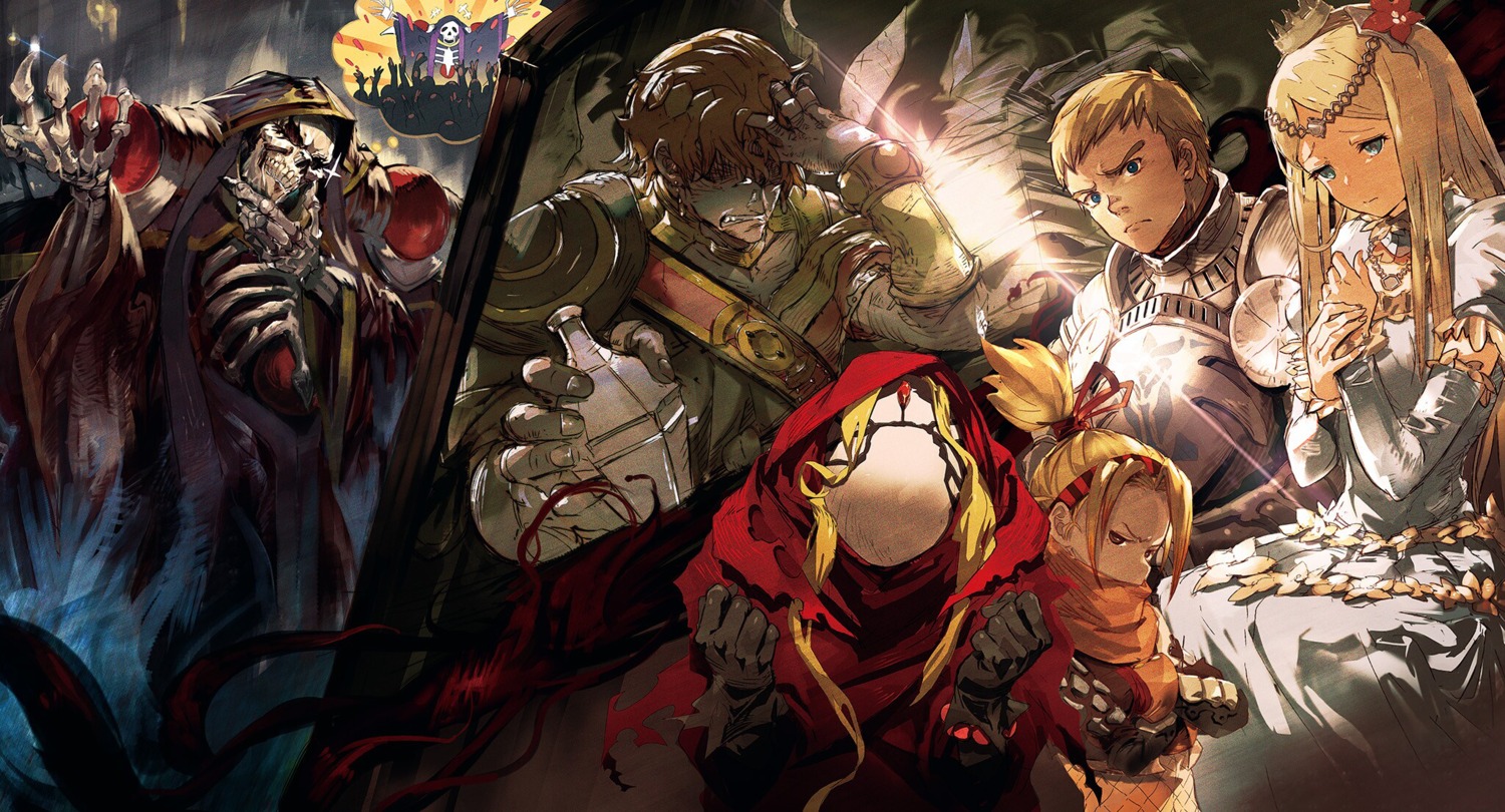 armor, dress, evileye, momonga_(overlord), overlord, renner_theiere_chardelon_ryle_vaiself, so-bin