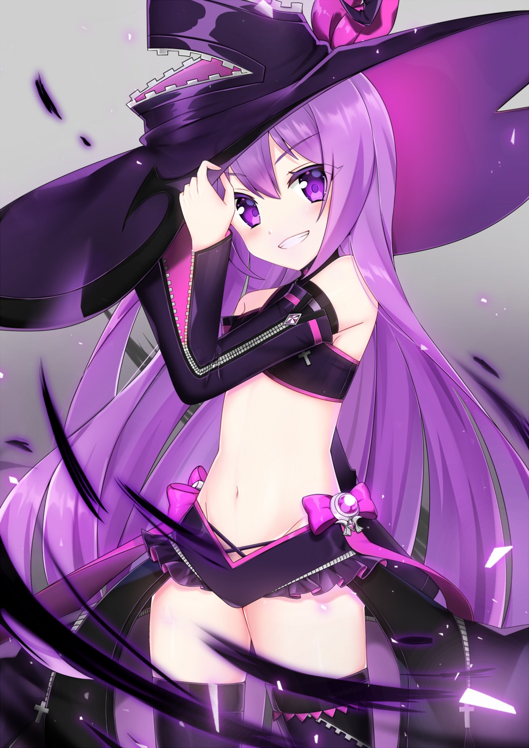 aisha_(elsword), elsword, mamel_27, thighhighs, witch