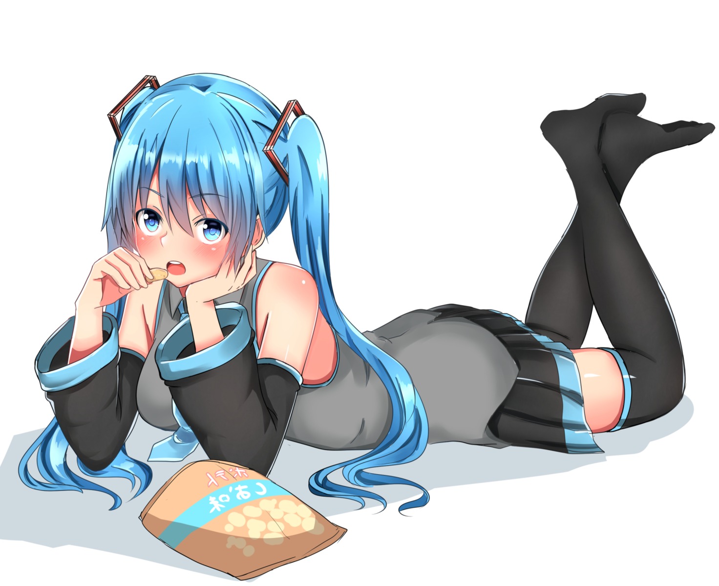 baretto_(karasi07), hatsune_miku, thighhighs, vocaloid