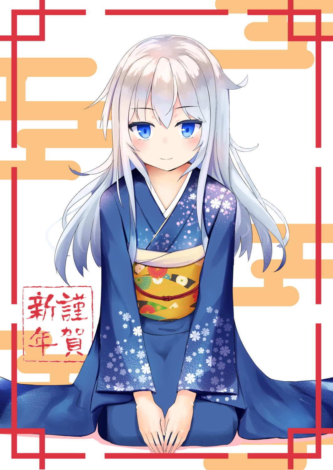 hibiki_(kancolle), kantai_collection, kimono, odeclea