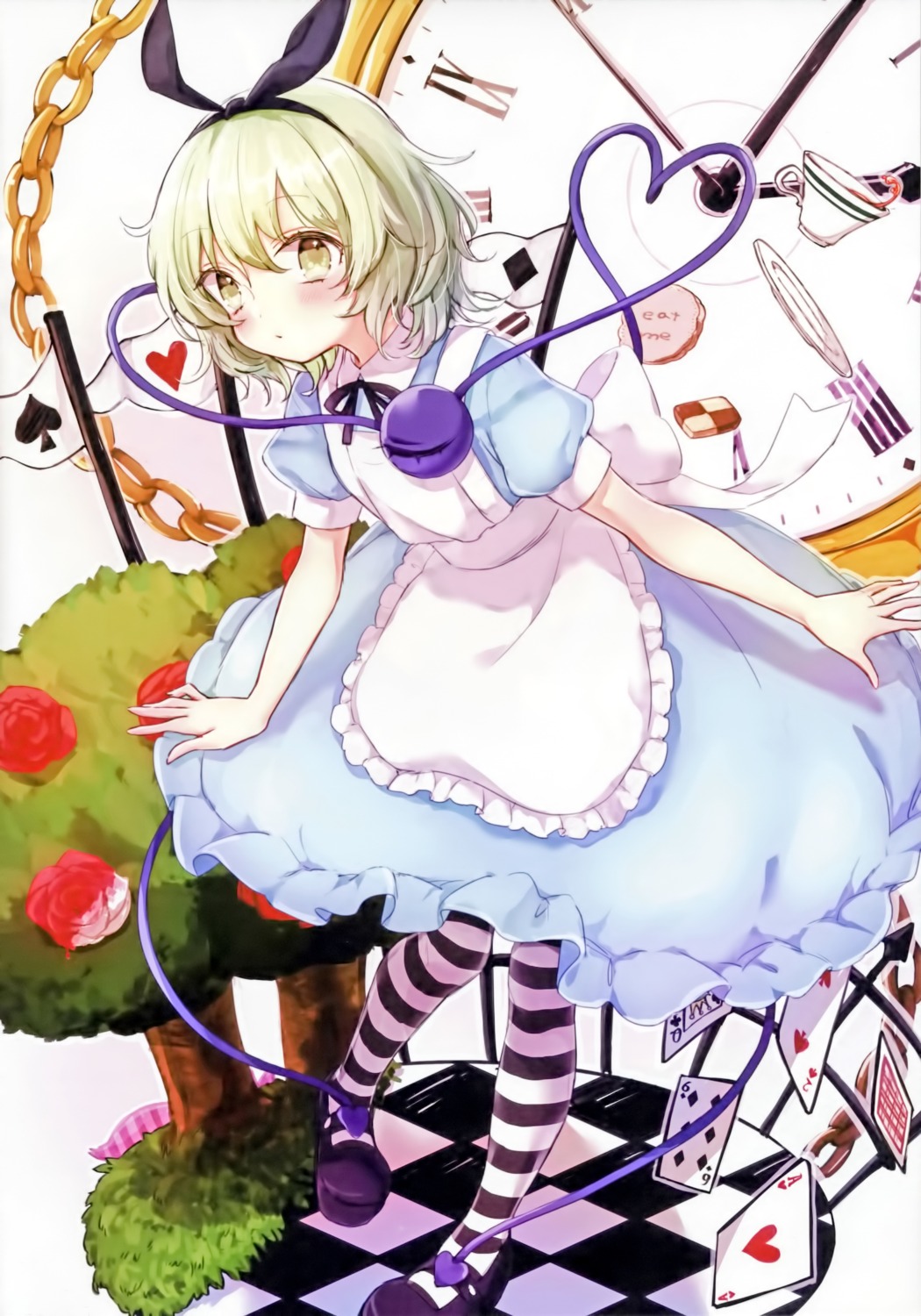 alice, alice_in_wonderland, cosplay, dress, honotai, komeiji_koishi, ponopp, touhou