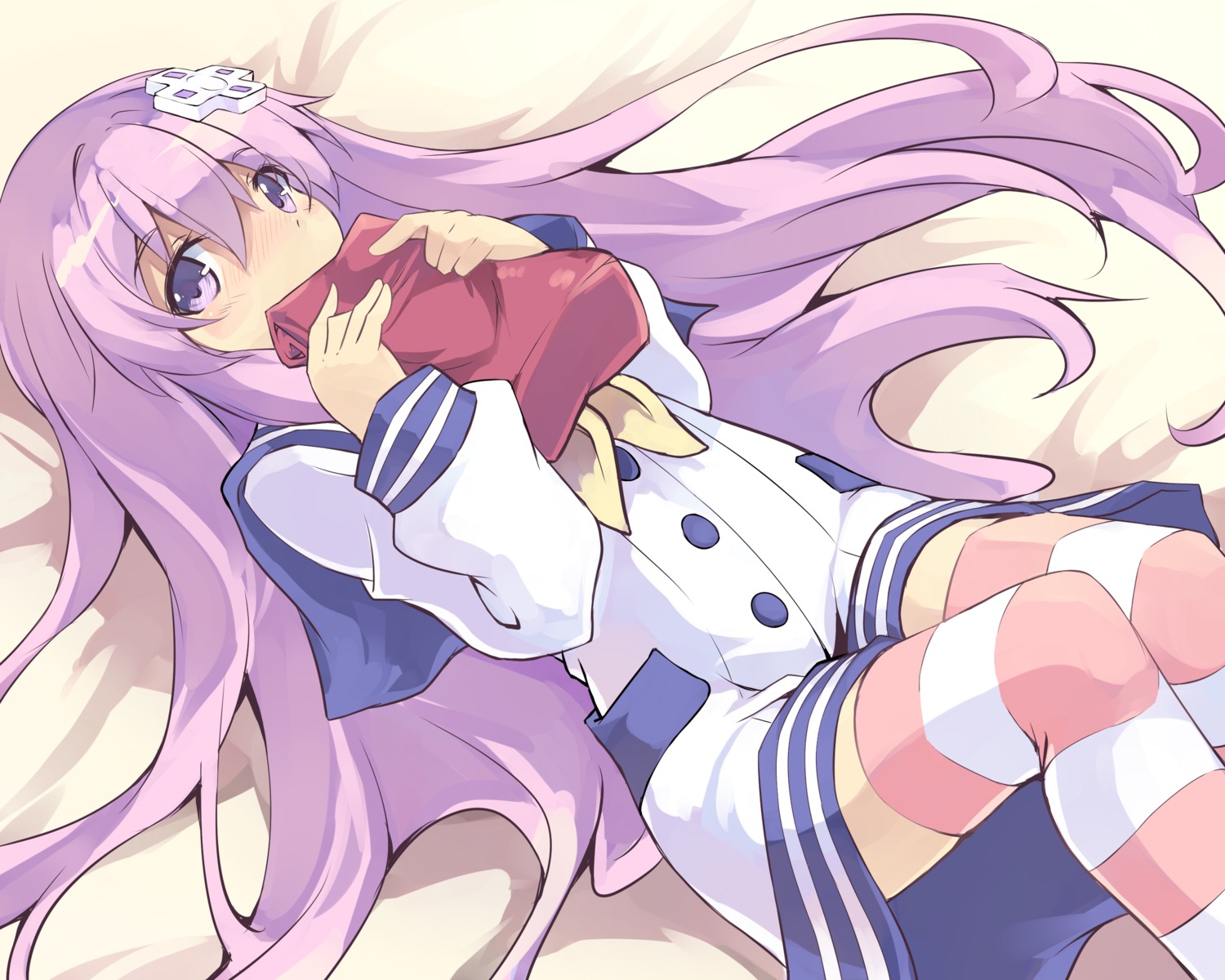 choujigen_game_neptune, nepgear, normaland, thighhighs