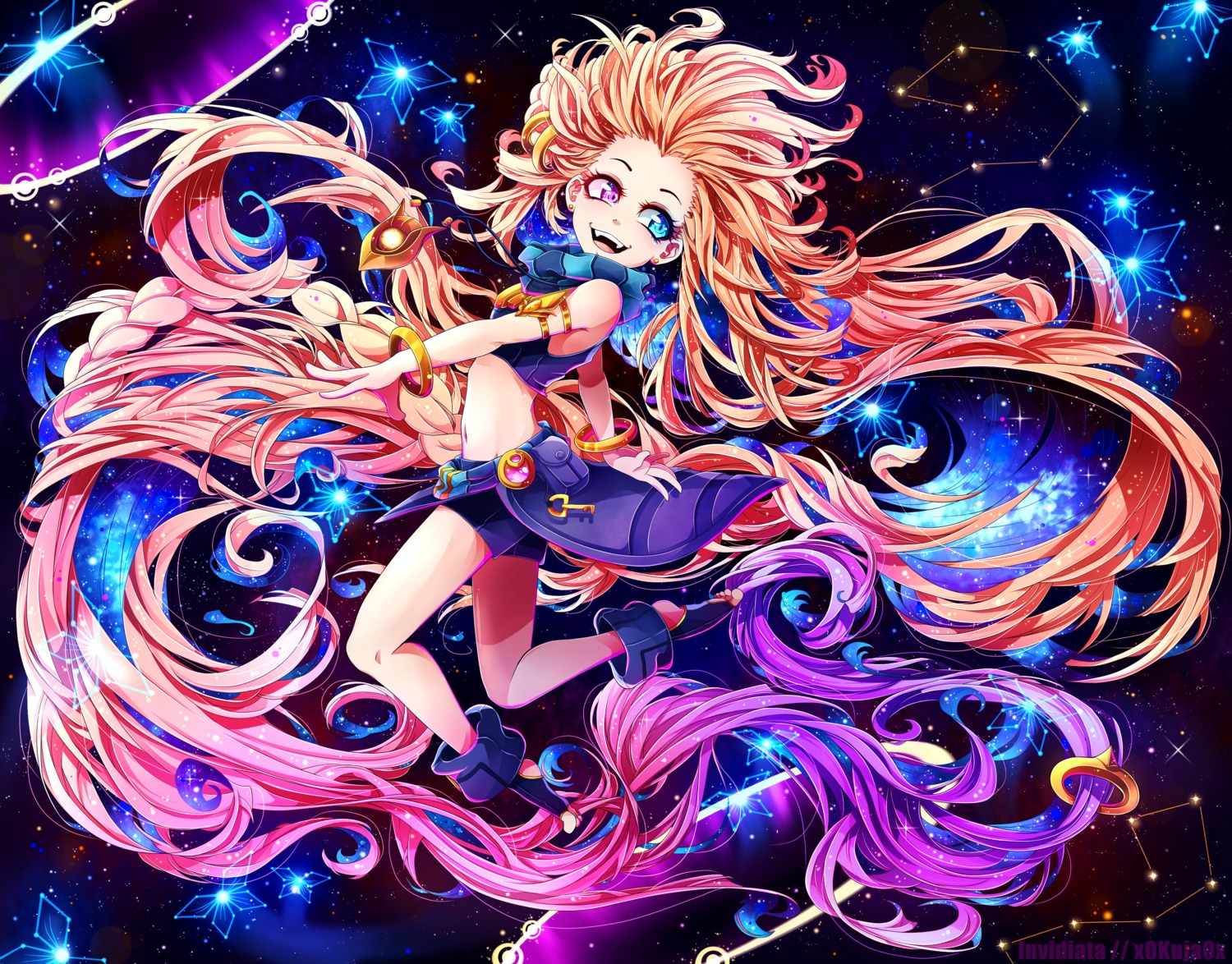 heterochromia, invidiata, league_of_legends, zoe_(league_of_legends)