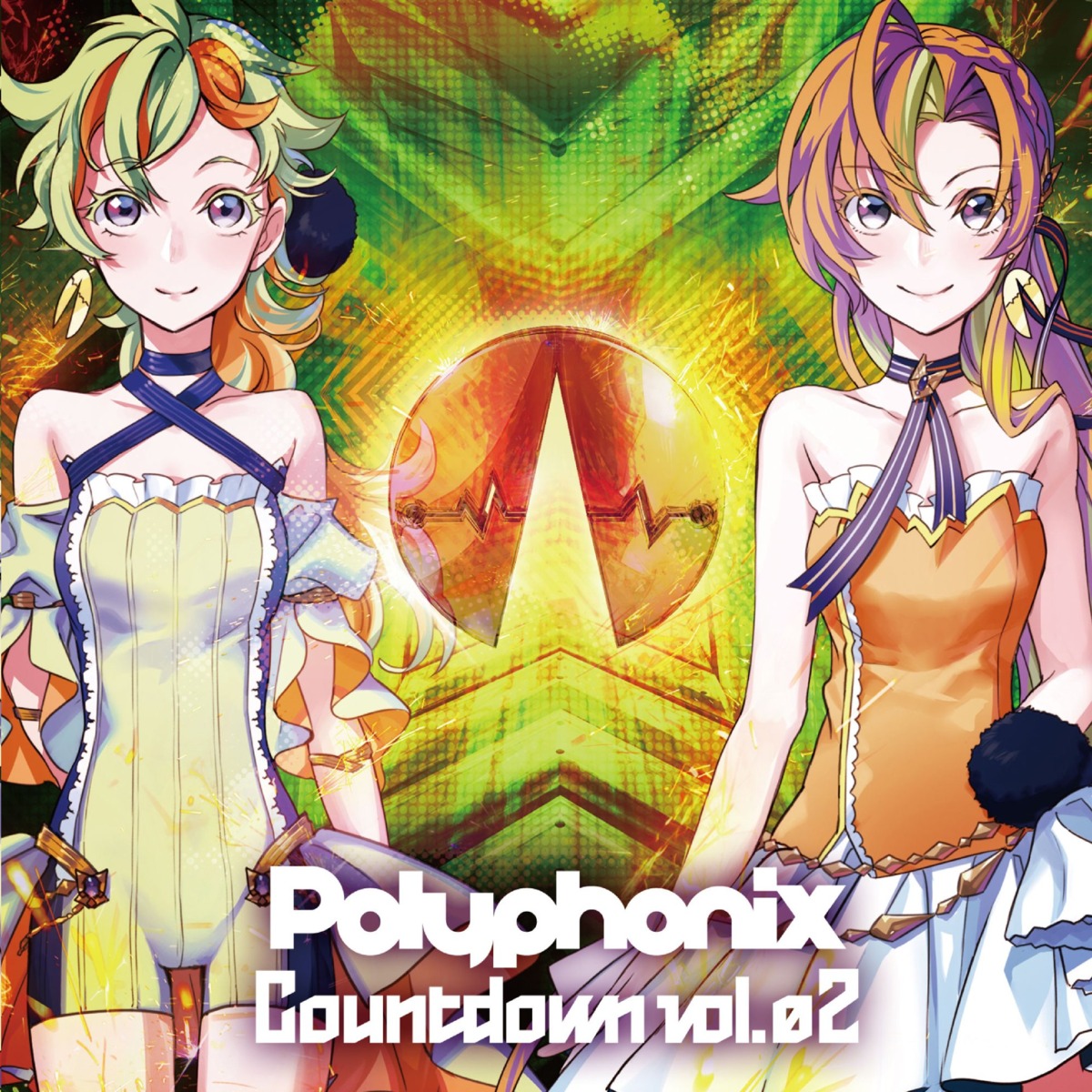 disc_cover, gumi, megurine_luka, vocaloid, waon