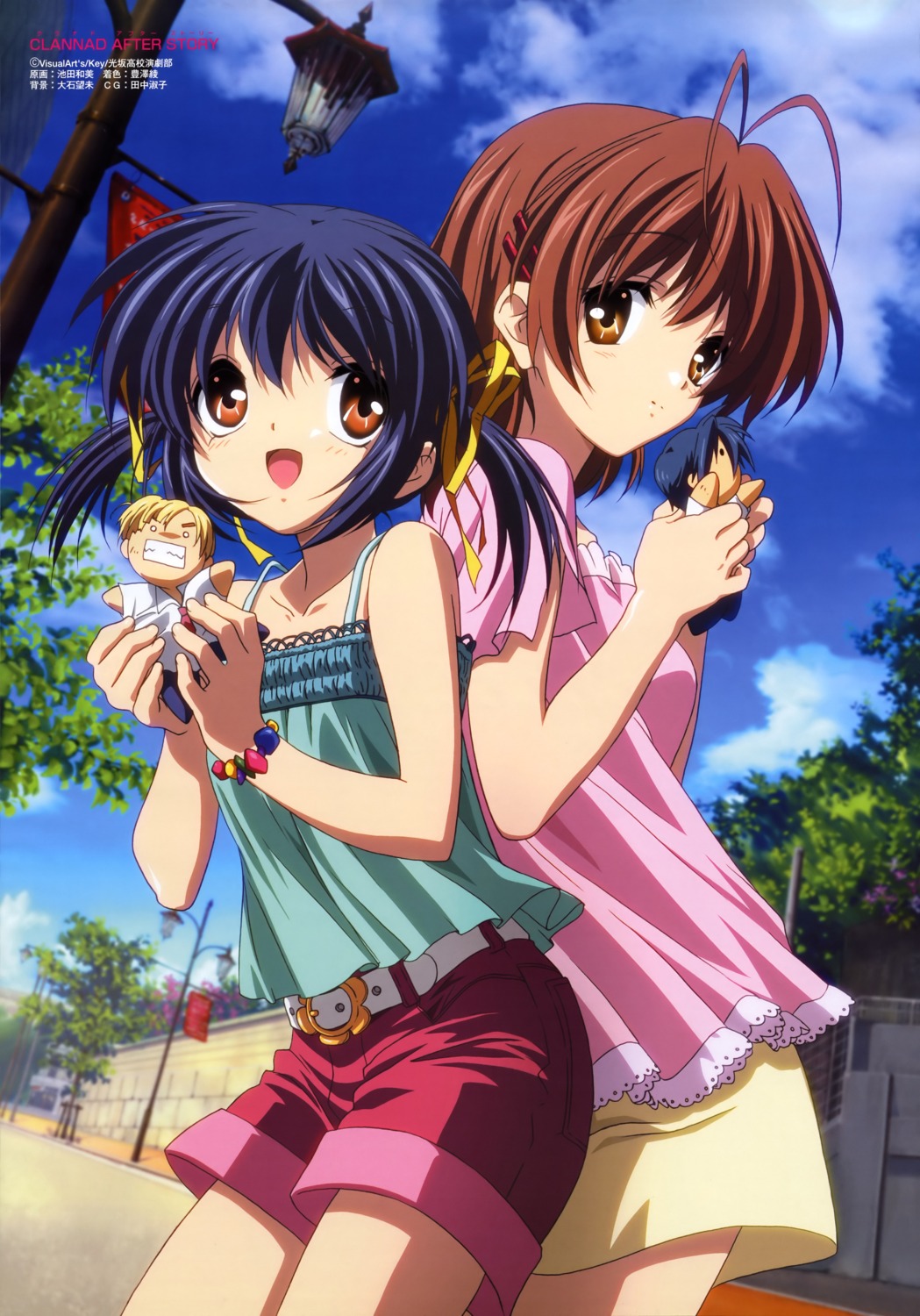 clannad, clannad_after_story, furukawa_nagisa, ikeda_kazumi, sunohara_mei