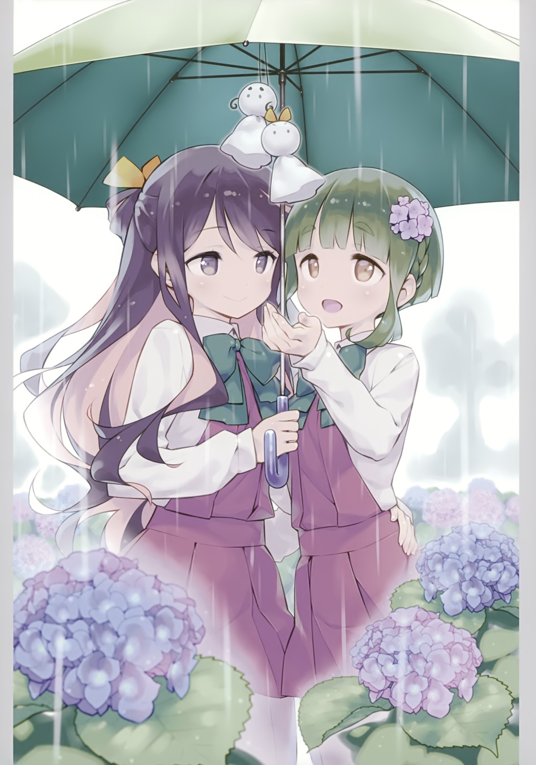 akutoku_doumei, gayarou, kantai_collection, naganami_(kancolle), seifuku, takanami_(kancolle), umbrella
