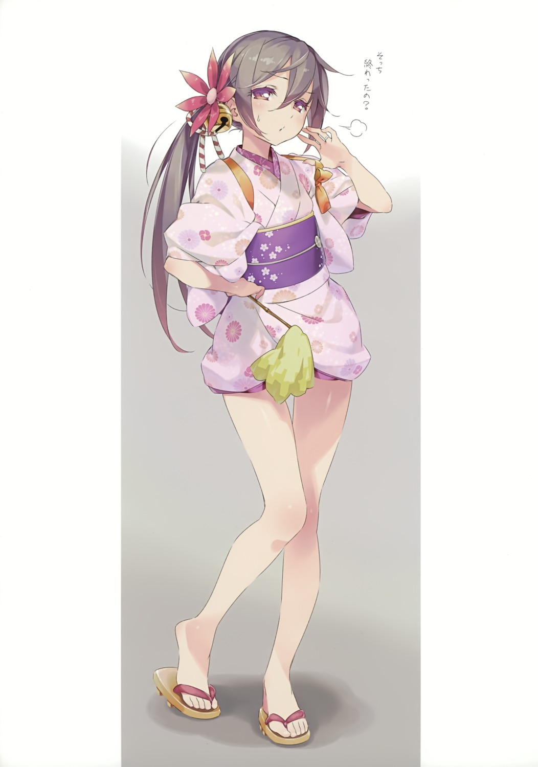akebono_(kancolle), akutoku_doumei, gayarou, kantai_collection, yukata