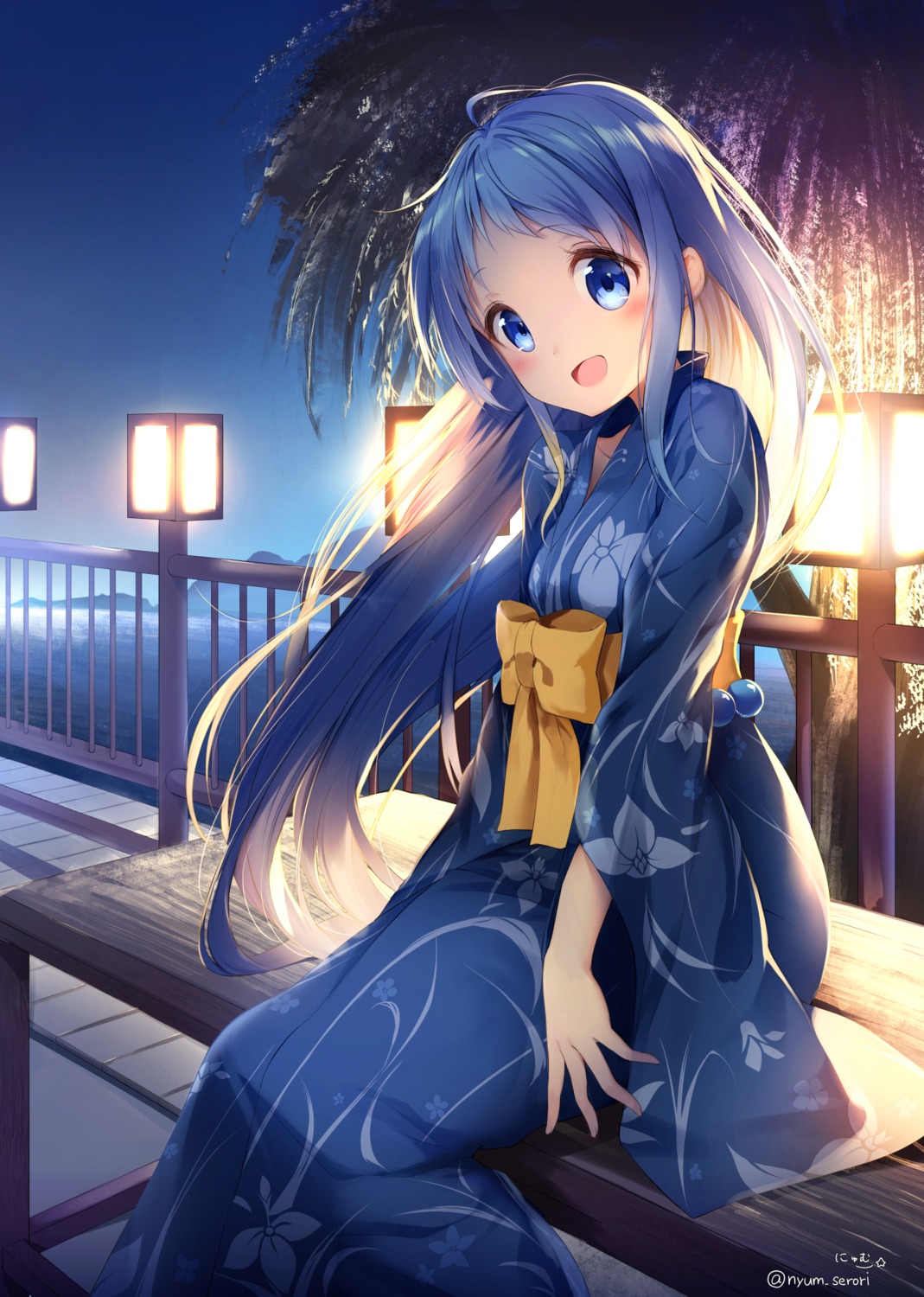 kantai_collection, kimono, nyum, samidare_(kancolle)