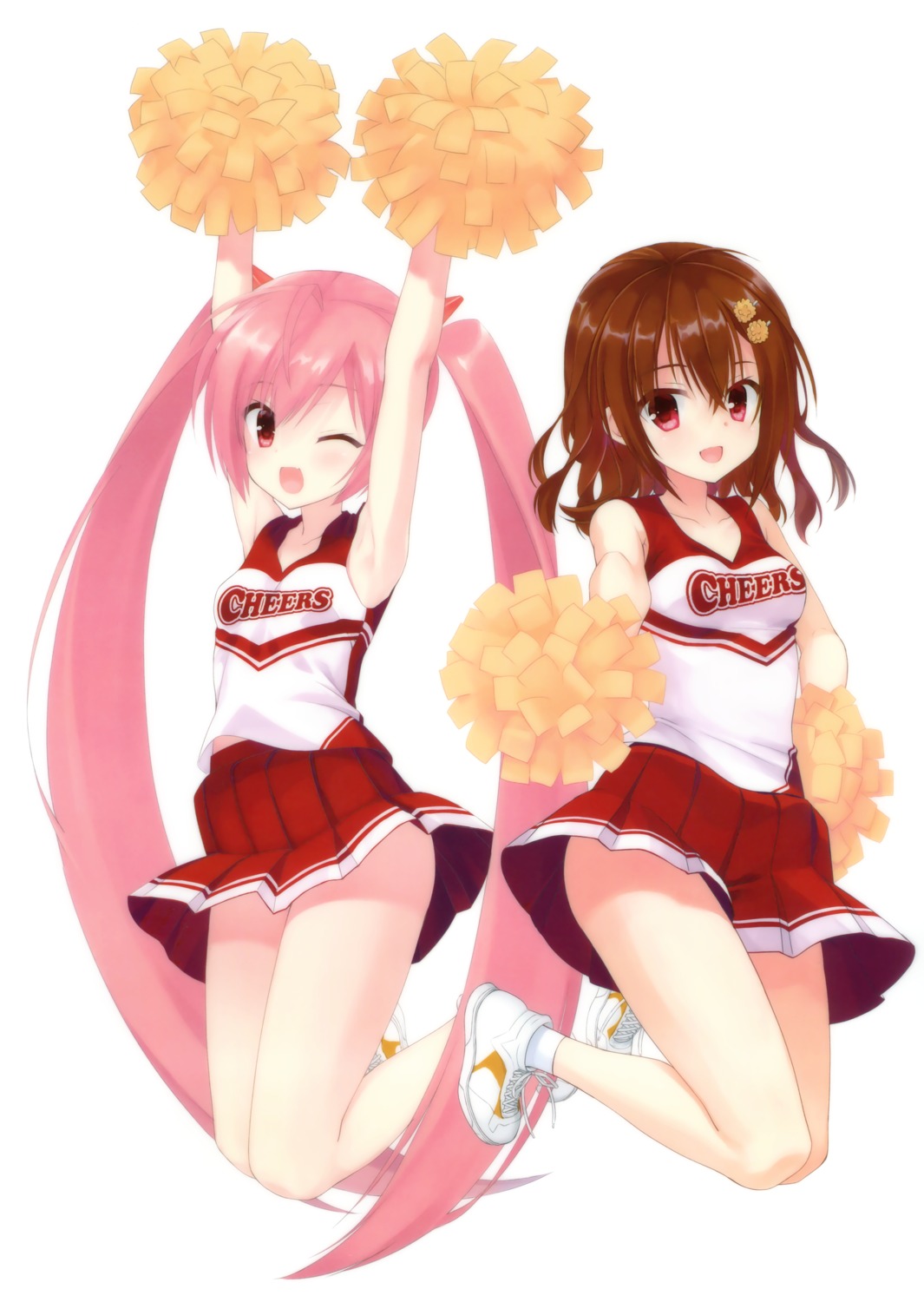cheerleader, cheers!, hidan_no_aria, kanzaki_h._aria, kobuichi