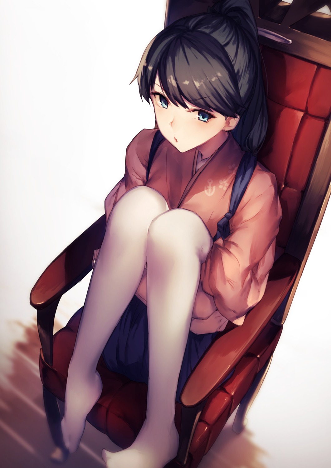 feet, genyaky, houshou_(kancolle), kantai_collection, thighhighs