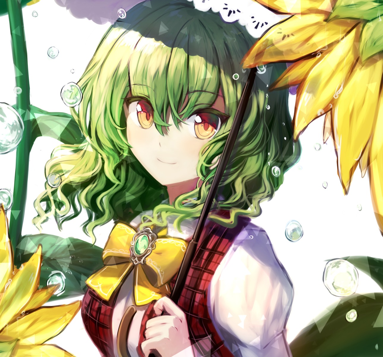 fuupu, kazami_yuuka, touhou, umbrella