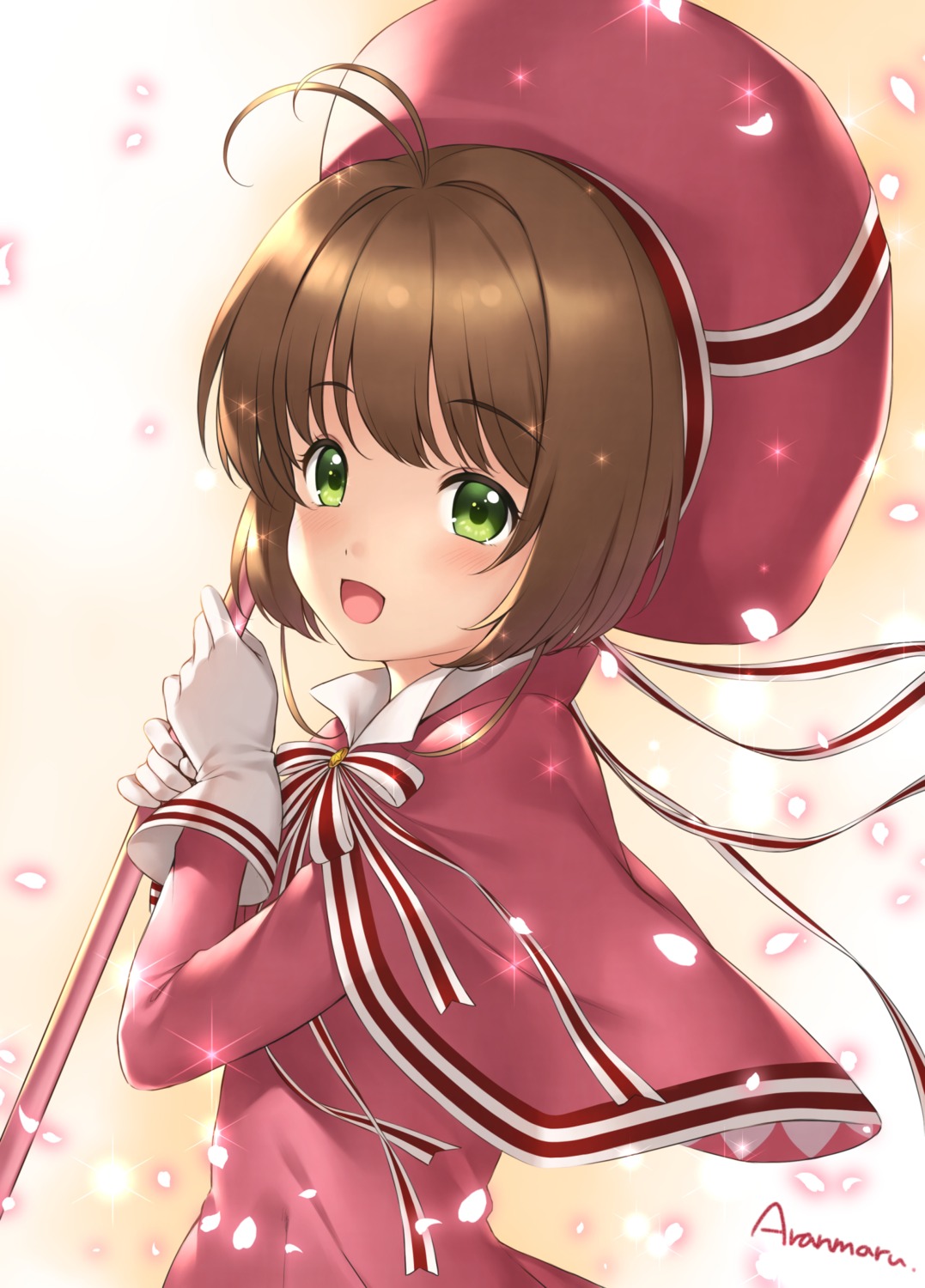 card_captor_sakura, dress, kinomoto_sakura, rensanma