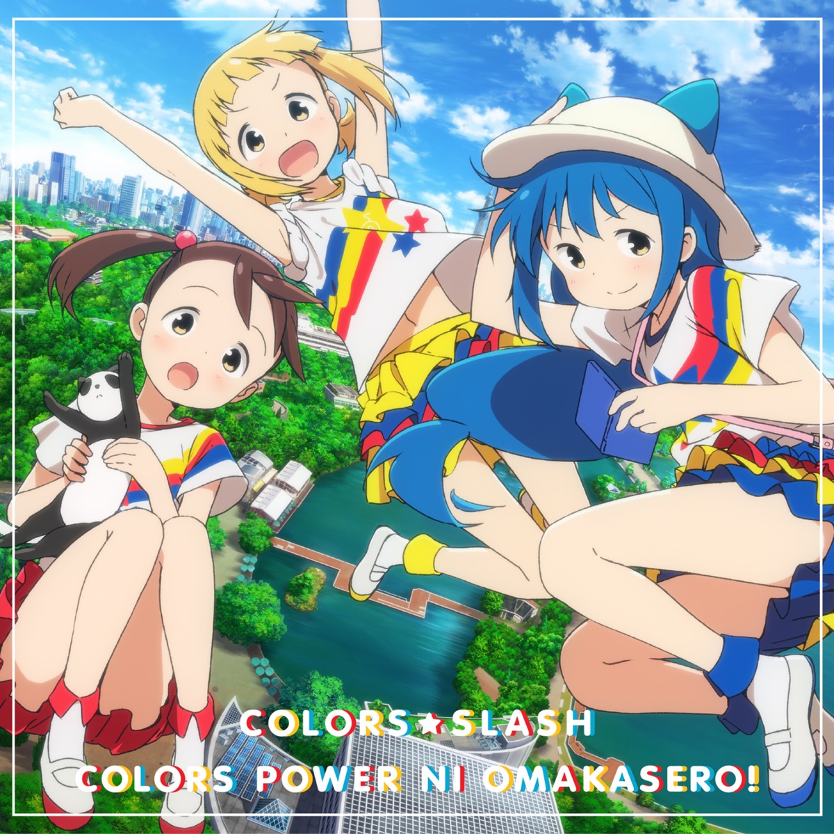 akamatsu_yui, disc_cover, kotoha_(mitsuboshi_colors), mitsuboshi_colors, neko, sacchan_(mitsuboshi_colors)