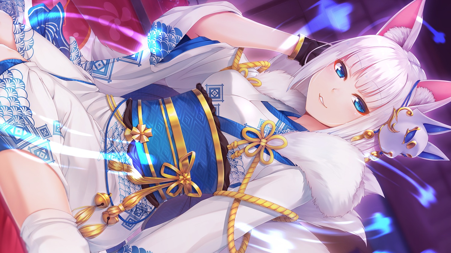 animal_ears, azur_lane, japanese_clothes, kaga_(azur_lane), mihamimo