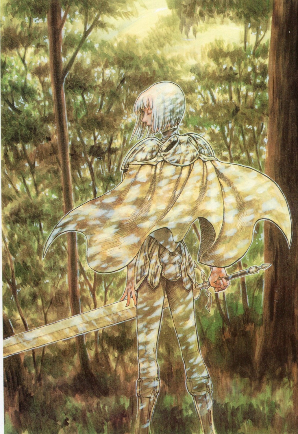 armor, clare_(claymore), claymore, cropme, sword, yagi_norihiro