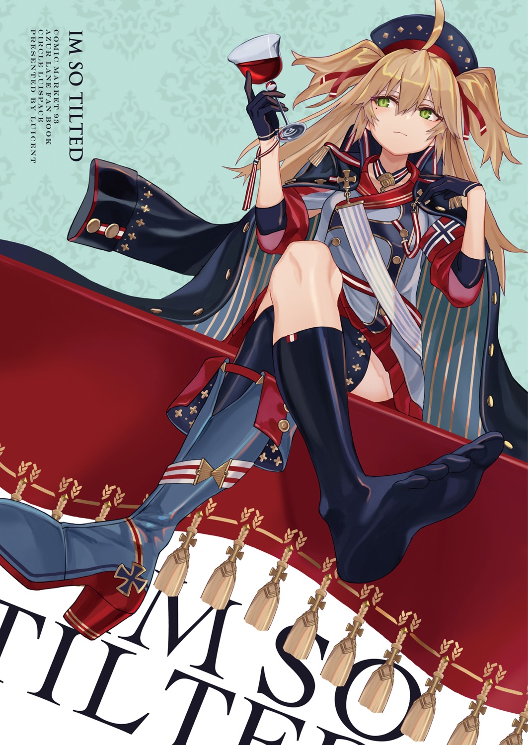 admiral_hipper_(azur_lane), azur_lane, feet, heels, luicent, thighhighs, uniform
