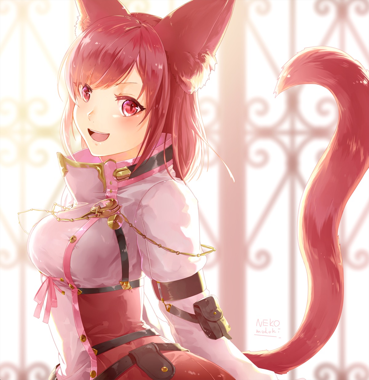 animal_ears, final_fantasy, final_fantasy_xiv, lili_mdoki, miqo'te, tail