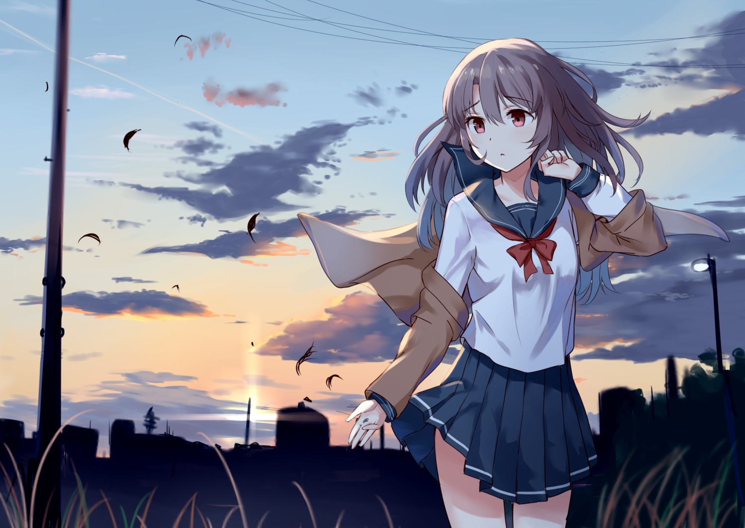 kooan, seifuku, sweater