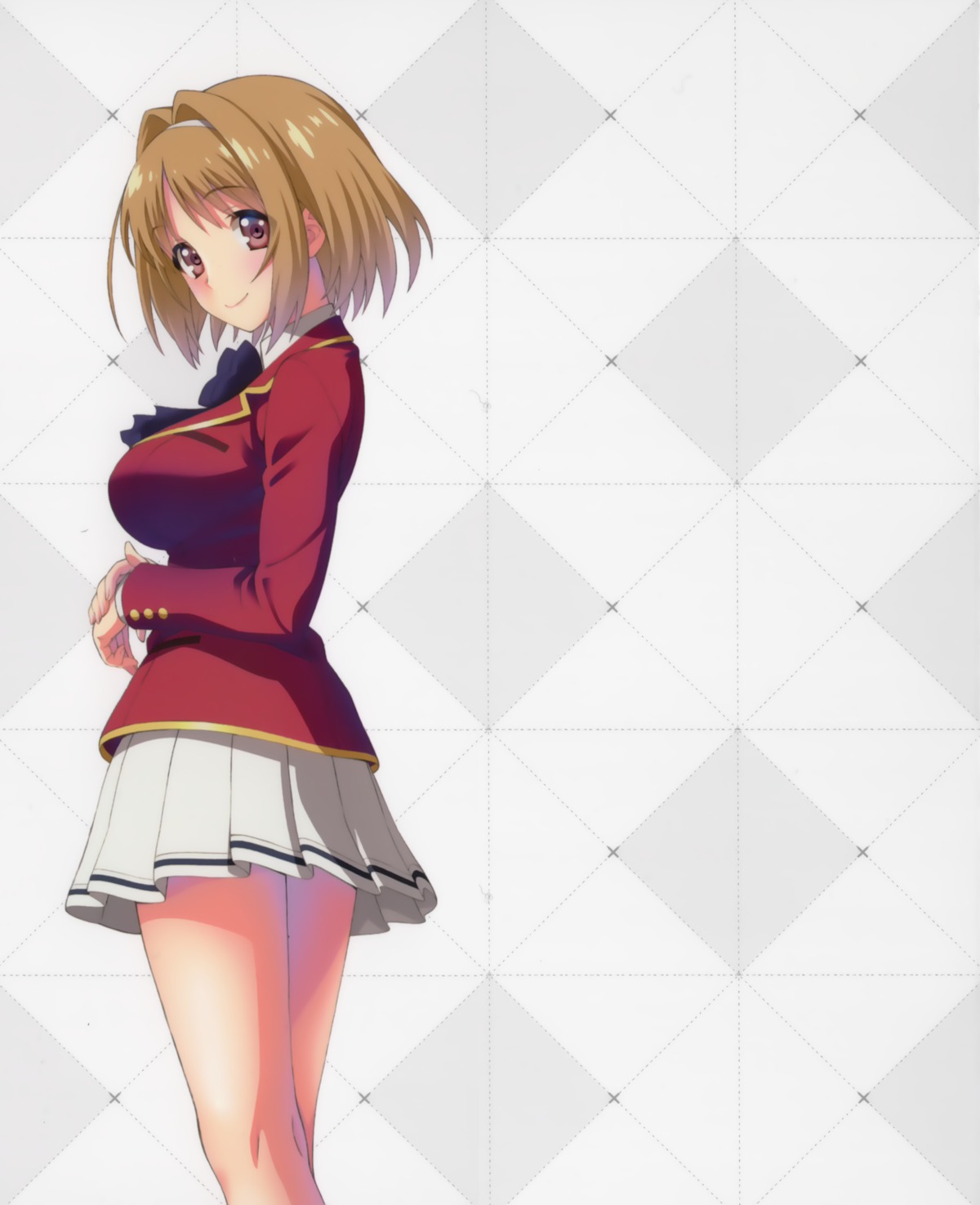 kushida_kikyou, morita_kazuaki, seifuku, youkoso_jitsuryoku_shijou_shugi_no_kyoushitsu_e
