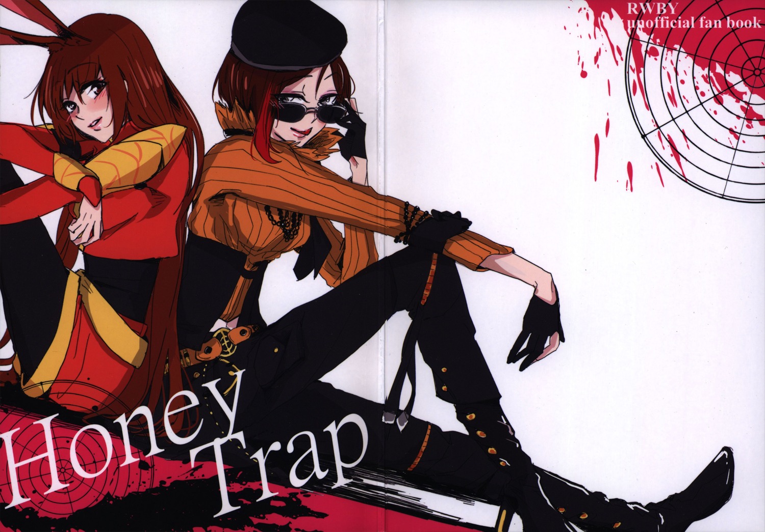 animal_ears, bunny_ears, coco_adel, crease, heels, pantyhose, rwby, saku, sweater, velvet_scarlatina