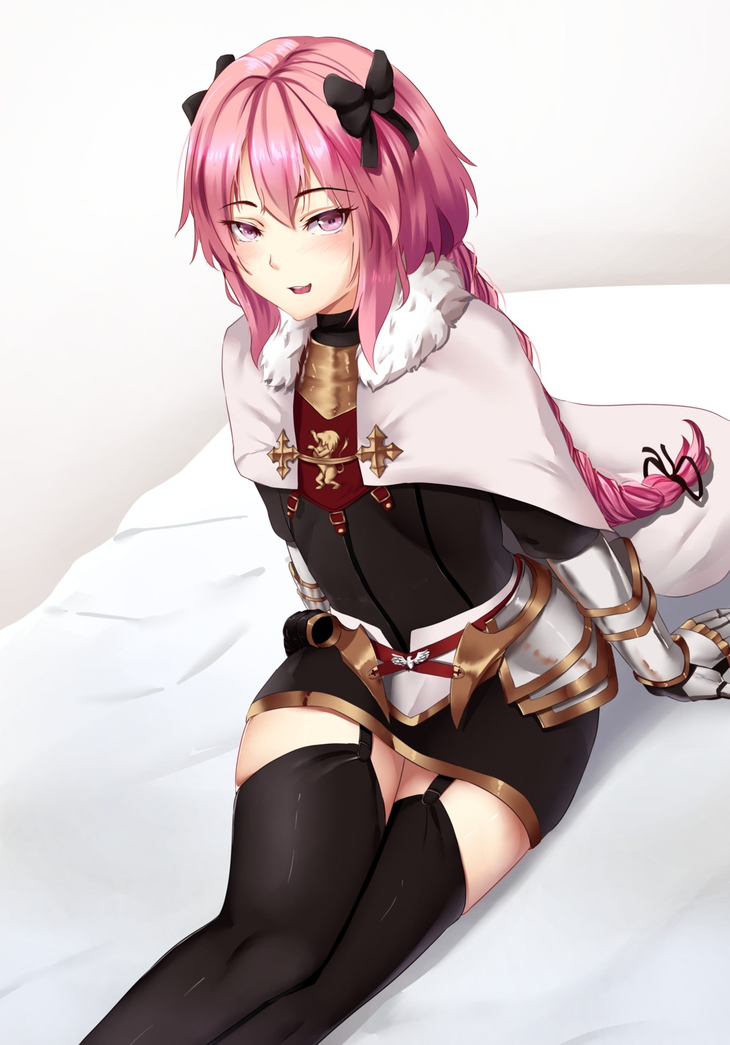 armor, astolfo_(fate), fate/apocrypha, fate/stay_night, mengo, stockings, thighhighs, trap