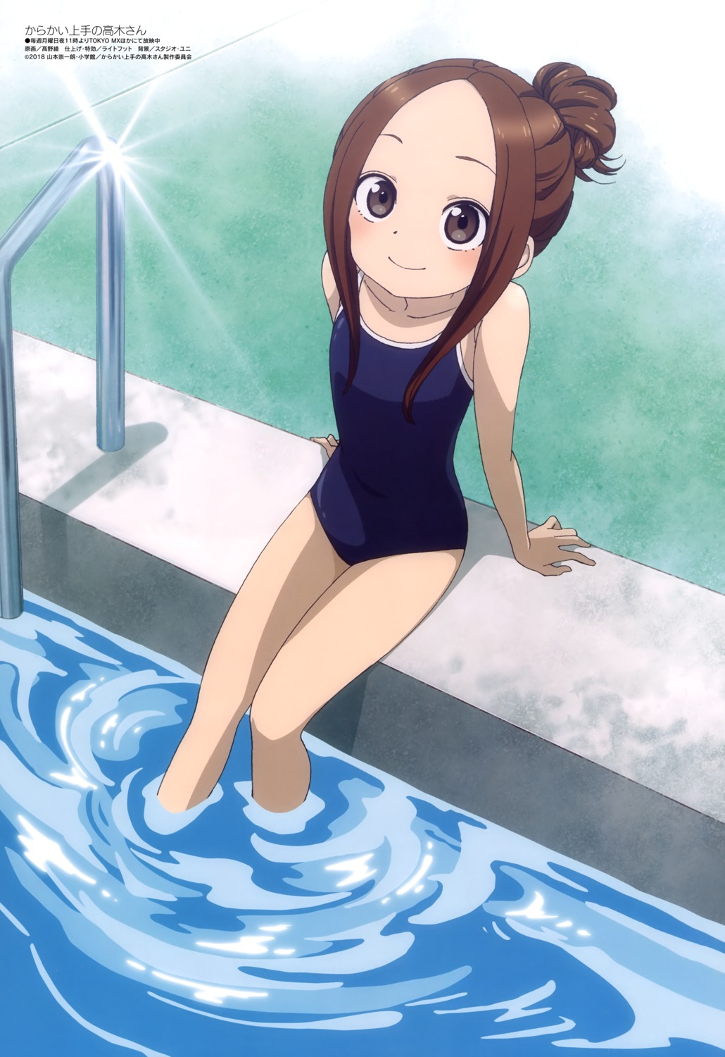 karakai_jouzu_no_takagi-san, school_swimsuit, swimsuits, takagi-san, takano_aya, wet