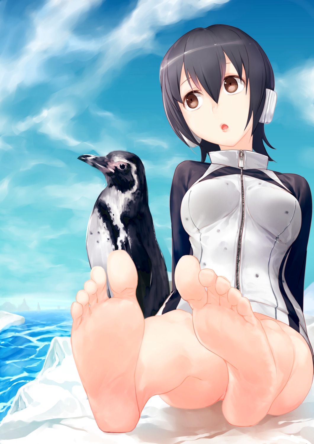 feet, humboldt_penguin, kemono_friends, penguin, pino_(artist)