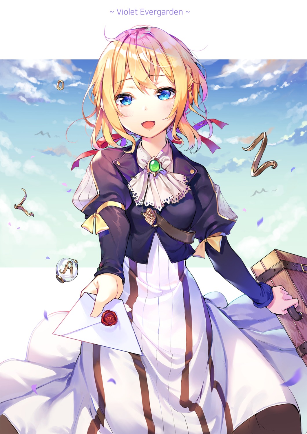 dress, shoonia, violet_evergarden, violet_evergarden_(character)